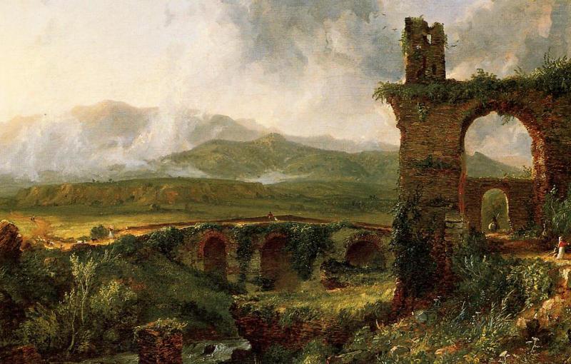 Thomas Cole View near Tivoli china oil painting image